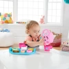 Fisher-Price Gül & Öğren Yürümeye Başlayan Müzikli ve Işıklı Çay Seti Oyuncağı  Standart Paketleme