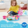 Fisher-Price Gül & Öğren Yürümeye Başlayan Müzikli ve Işıklı Çay Seti Oyuncağı  Standart Paketleme