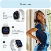 Fitbit Sense 2 Gelişmiş Sağlık ve Fitness Akıllı Saati Blue Mist/Pale Gold