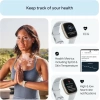 Fitbit Sense 2 Gelişmiş Sağlık ve Fitness Akıllı Saati Blue Mist/Pale Gold