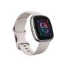 Fitbit Sense 2 Gelişmiş Sağlık ve Fitness Akıllı Saati Lunar White/Platinum
