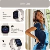 Fitbit Sense 2 Gelişmiş Sağlık ve Fitness Akıllı Saati Lunar White/Platinum