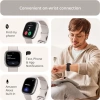 Fitbit Sense 2 Gelişmiş Sağlık ve Fitness Akıllı Saati Lunar White/Platinum