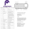 Fosmon Touchpadli Mini Bluetooth Klavye