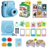 Fujifilm Instax Mini 11 Anlık Kamera Taşıma Çantası/Değer Paketi (20 Sayfa) - Mavi Sky Blue Standard Packaging