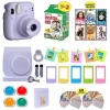 Fujifilm Instax Mini 11 Anlık Kamera Taşıma Çantası/Değer Paketi (20 Sayfa) - Mor Standard Packaging