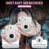 Fujifilm Instax Mini 12 Anlık Fotoğraf Makinesi/Minimate Özel Kılıf/10 Sayfa - Beyaz Clay White