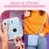 Fujifilm Instax Mini 12 Anlık Fotoğraf Makinesi/Minimate Özel Kılıf/10 Sayfa - Mavi