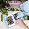 Fujifilm Instax Mini 12 Anlık Fotoğraf Makinesi/Minimate Özel Kılıf/10 Sayfa - Mavi
