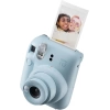 Fujifilm Instax Mini 12 Anlık Fotoğraf Makinesi/ Minimate Özel Kılıf/20 Sayfa/İkili Paket - Mavi