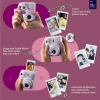 Fujifilm Instax Mini 12 Anlık Fotoğraf Makinesi/ Minimate Özel Kılıf/20 Sayfa/İkili Paket - Mor