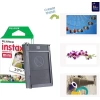 Fujifilm Instax Mini 12 Anlık Fotoğraf Makinesi/ Minimate Özel Kılıf/20 Sayfa/İkili Paket - Mor