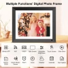 Fullja 11 inç Çift WiFi Dijital Fotoğraf Çerçevesi 32 GB