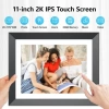 Fullja 11 inç Dijital WİFİ Fotoğraf Çerçevesi 11 inç/Siyah