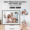 FULLJA 17 inç Dijital Fotoğraf Çerçevesi 32 GB