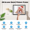 FULLJA 32GB Dokunmatik Ekranlı Dijital Resim Çerçevesi 15 inç