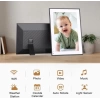 FULLJA 32GB Dokunmatik Ekranlı Dijital Resim Çerçevesi 15 inç