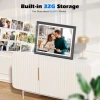 FULLJA 32GB Dokunmatik Ekranlı Dijital Resim Çerçevesi 15 inç