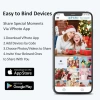 Fullja Büyük Dijital Fotoğraf Çerçevesi 19 İnç 32 GB