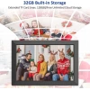 Fullja Büyük Dijital Fotoğraf Çerçevesi 19 İnç 32 GB