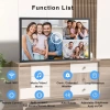 FULLJA Büyük Dijital Resim Çerçevesi 32 Gb - 21.5 inç
