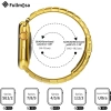 Fullmosa İnce Metal Bant Uyumlu Apple Watch Kordon