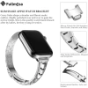 Fullmosa İnce Metal Bant Uyumlu Apple Watch Kordon