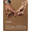 Fullmosa No Tools Needed Compatible Apple Watch Kordonları Gümüş 38mm 40mm 41mm