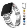 Fullmosa No Tools Needed Compatible Apple Watch Kordonları Gümüş 38mm 40mm 41mm