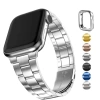Fullmosa No Tools Needed Compatible Apple Watch Kordonları Gümüş