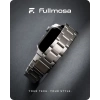 Fullmosa No Tools Needed Compatible Apple Watch Kordonları Gümüş 38mm 40mm 41mm