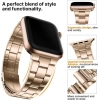 Fullmosa No Tools Needed Compatible Apple Watch Kordonları Rose Gold 38mm 40mm 41mm