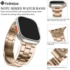 Fullmosa No Tools Needed Compatible Apple Watch Kordonları Rose Gold 49MM