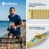 Fullmosa Paslanmaz Çelik Saat Kordonu Altın 22mm