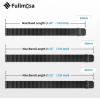 Fullmosa Paslanmaz Çelik Saat Kordonu Black 18mm