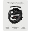 Fullmosa Saat Kordonları Sağlam iWatch Kordon Silikonu Black