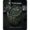Fullmosa Saat Kordonları Sağlam iWatch Kordon Silikonu Asker Yeşil