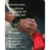 Fullmosa Saat Kordonları Sağlam iWatch Kordon Silikonu Asker Yeşil