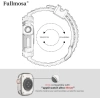 Fullmosa Saat Kordonları Sağlam iWatch Kordon Silikonu Asker Yeşil