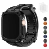 Fullmosa Saat Kordonları Sağlam iWatch Kordon Silikonu Black