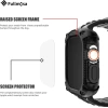 Fullmosa Saat Kordonları Sağlam iWatch Kordon Silikonu Black