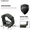 Fullmosa Saat Kordonları Sağlam iWatch Kordon Silikonu Asker Yeşil