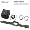 Fullmosa Saat Kordonları Sağlam iWatch Kordon Silikonu Asker Yeşil