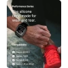 Fullmosa Saat Kordonları Sağlam iWatch Kordon Silikonu Black