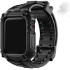 Fullmosa Saat Kordonları Sağlam iWatch Kordon Silikonu Black 46mm Series 10