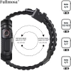 Fullmosa Saat Kordonları Sağlam iWatch Kordon Silikonu Black