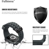Fullmosa Saat Kordonları Sağlam iWatch Kordon Silikonu Gri
