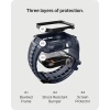 Fullmosa Saat Kordonları Sağlam iWatch Kordon Silikonu Mavi