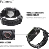 Fullmosa Saat Kordonları Sağlam iWatch Kordon Silikonu Yeşil