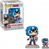 Funko Pop! & Pin: The Avengers: Captain America Figürü